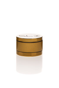 SLX Alugrinder 2.5 Non Sticky 4-teilig &Oslash; 50mm Yellow Gold