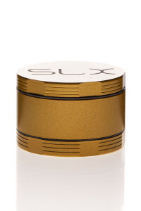 SLX Alugrinder 2.5 Non Sticky 4-teilig &Oslash; 50mm Yellow Gold