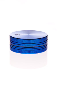Alumühle Black Leaf 2-teilig Ø 50 mm blau