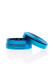 Alumühle Black Leaf Riffel 2-teilig Ø 50 mm hellblau