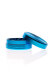 Alumühle Black Leaf Riffel 2-teilig Ø 50 mm hellblau