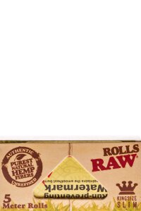 RAW Rolls Organic Hemp 5 m