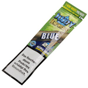 Juicy Jay&acute;s Hemp Wraps Blue 2 St&uuml;ck