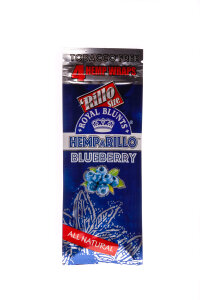 Royal Blunts Hemparillo Hemp Wraps Blueberry 4 St&uuml;ck