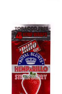 Royal Blunts Hemparillo Hemp Wraps Sweets Strawberry 4...