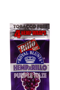 Royal Blunts Hemparillo Hemp Wraps Purple Haze 4 St&uuml;ck
