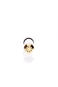 Jelly Joker Twisty Glasblunt gold