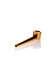 Handpfeife Roller gold L= 103 mm