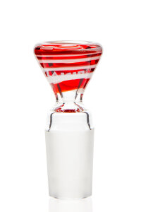 Plaisir Flutschkopf Farbspirale rot-weiß 18,8