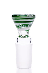 Plaisir Flutschkopf Farbspirale grün-weiß 18,8