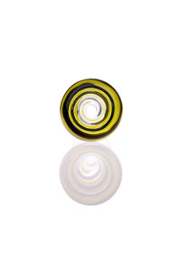 Plaisir Flutschkopf Farbspirale schwarz-gelb 18,8