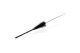 Bürste schwarz konisch Naturborste L=28cm