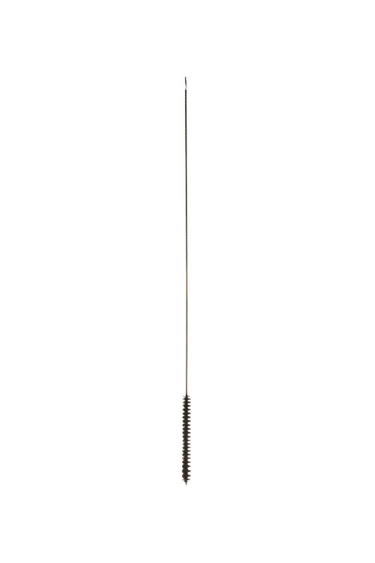 Bürste schwarz dünn Naturborste L=54cm