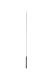 Bürste schwarz dünn Naturborste L=54cm