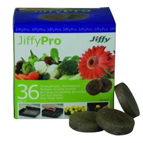 Jiffy 36 St&uuml;ck Torf