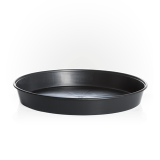 Untersetzer Rund &oslash; 35 cm schwarz