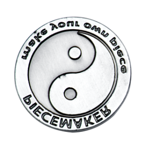 Piecemaker Pr&auml;gestempel Motiv Ying Yang