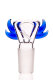 Zenit Flutschkopf Horn blau 18,8