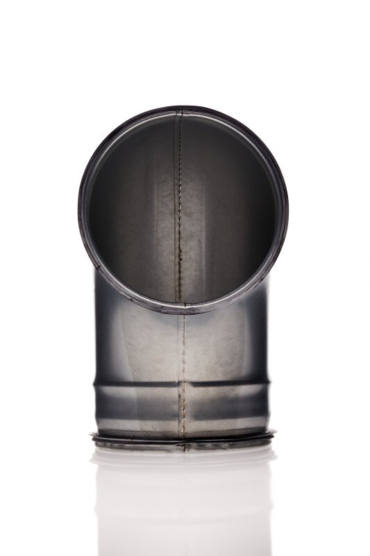 Bogenstück 90° 200 mm Metall