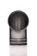 Bogenstück 90° 150 mm Metall