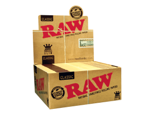 RAW King Size Slim Classic Natural Fibers 50er Box