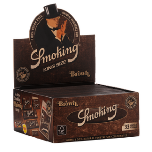 Smoking Brown King Size Slim 50er Box