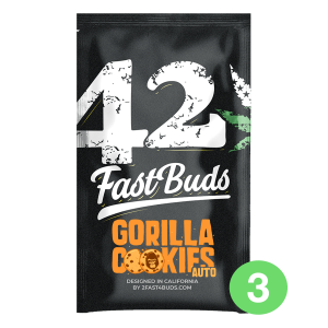 Fast Buds Gorilla Cookies - Auto - 3er
